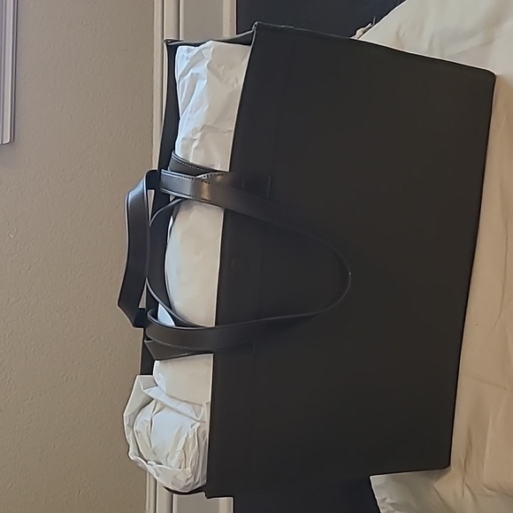 Nwt! Sezane le cabas tote bag in khaki - Picture 8 of 10